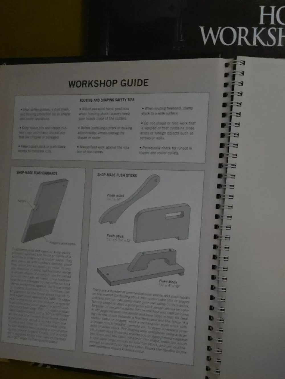: Home Workshop Book - Brown Cover